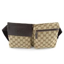 Gucci - GG Supreme belt bag.