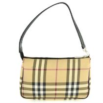 Burberry - House check pochette.