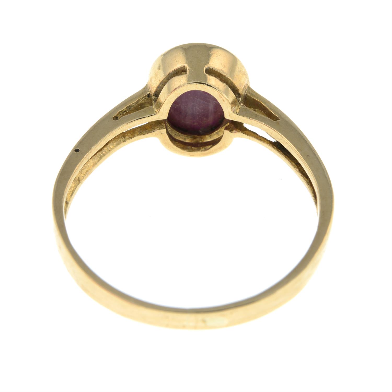 Star ruby single-stone ring - Image 2 of 2