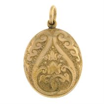 Victorian locket pendant