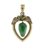 Mid 20th century gem pendant