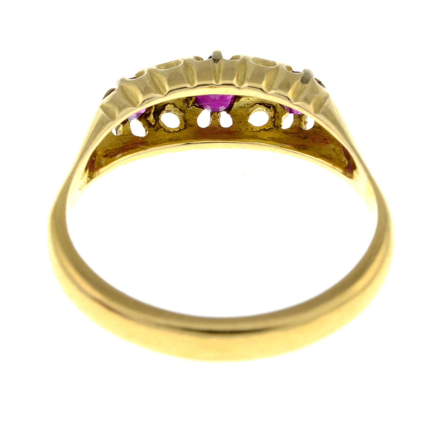 Gem ring with replacement band - Image 2 of 2