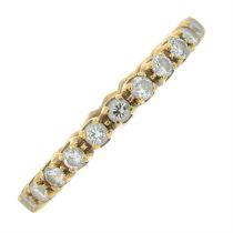 Diamond full eternity ring