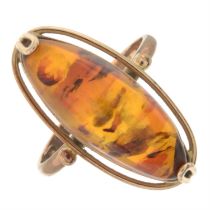 Modified amber ring