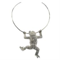 Monkey torc necklace, Patrick Mavros