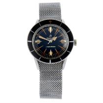 Breitling - a SuperOcean bracelet watch, 38.5mm.