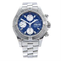 Breitling - a SuperOcean chronograph bracelet watch, 42mm.