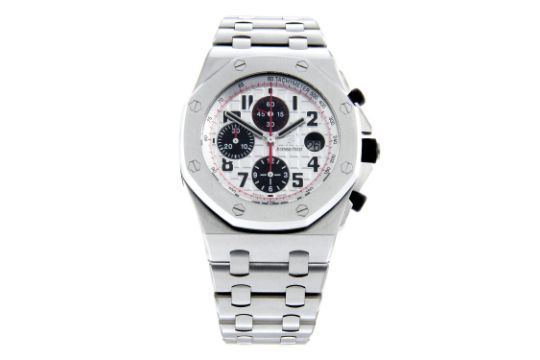 Audemars Piguet - a Royal Oak Offshore chronograph bracelet watch, 45mm. - Image 1 of 6