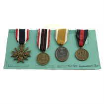 WWII German medals.