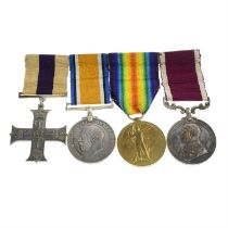Military Cross & Great War Medal Group. (4).