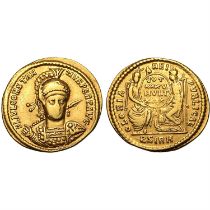 Roman Empire. Constantius II AV Solidus.