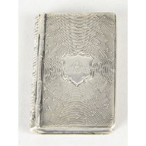 Victorian silver vinaigrette by Nathaniel Mills.