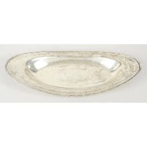 1930's silver pierced dish.