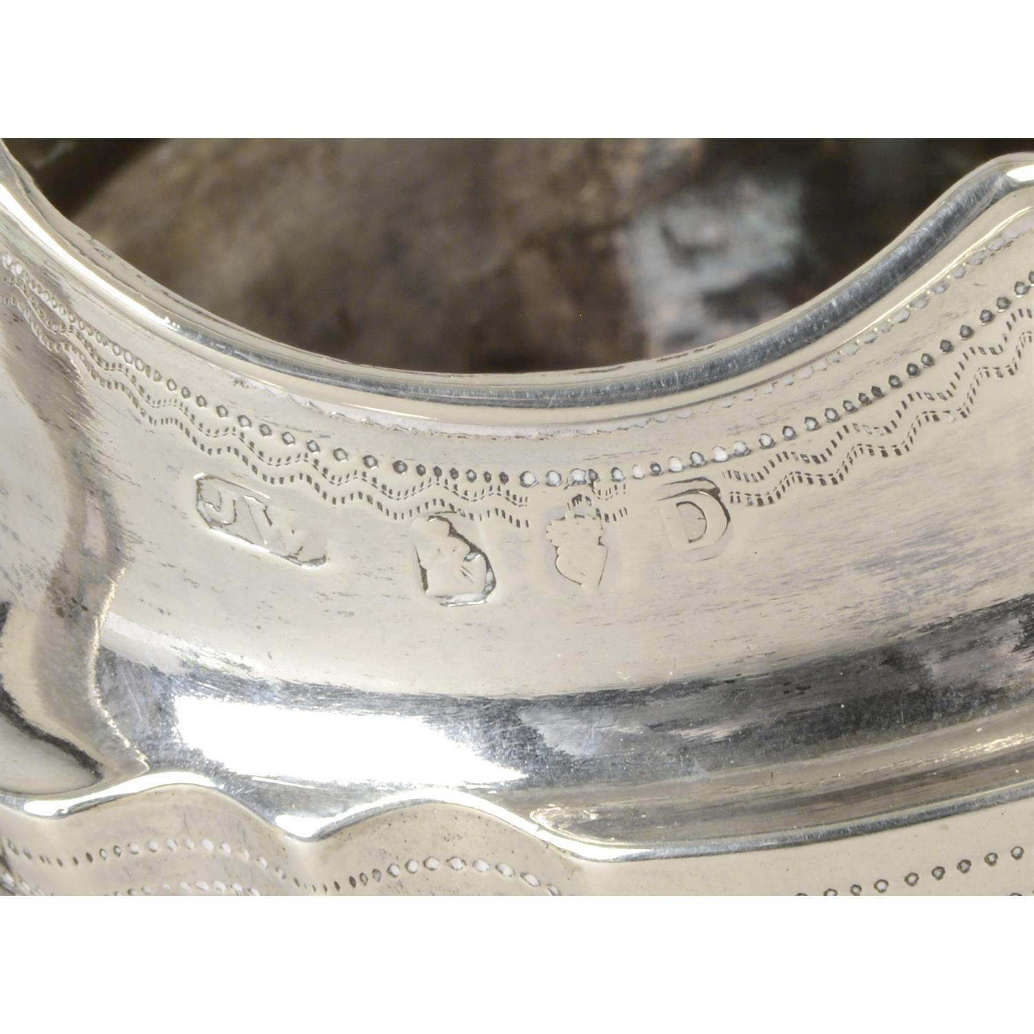 Irish silver cream jug. - Image 3 of 3