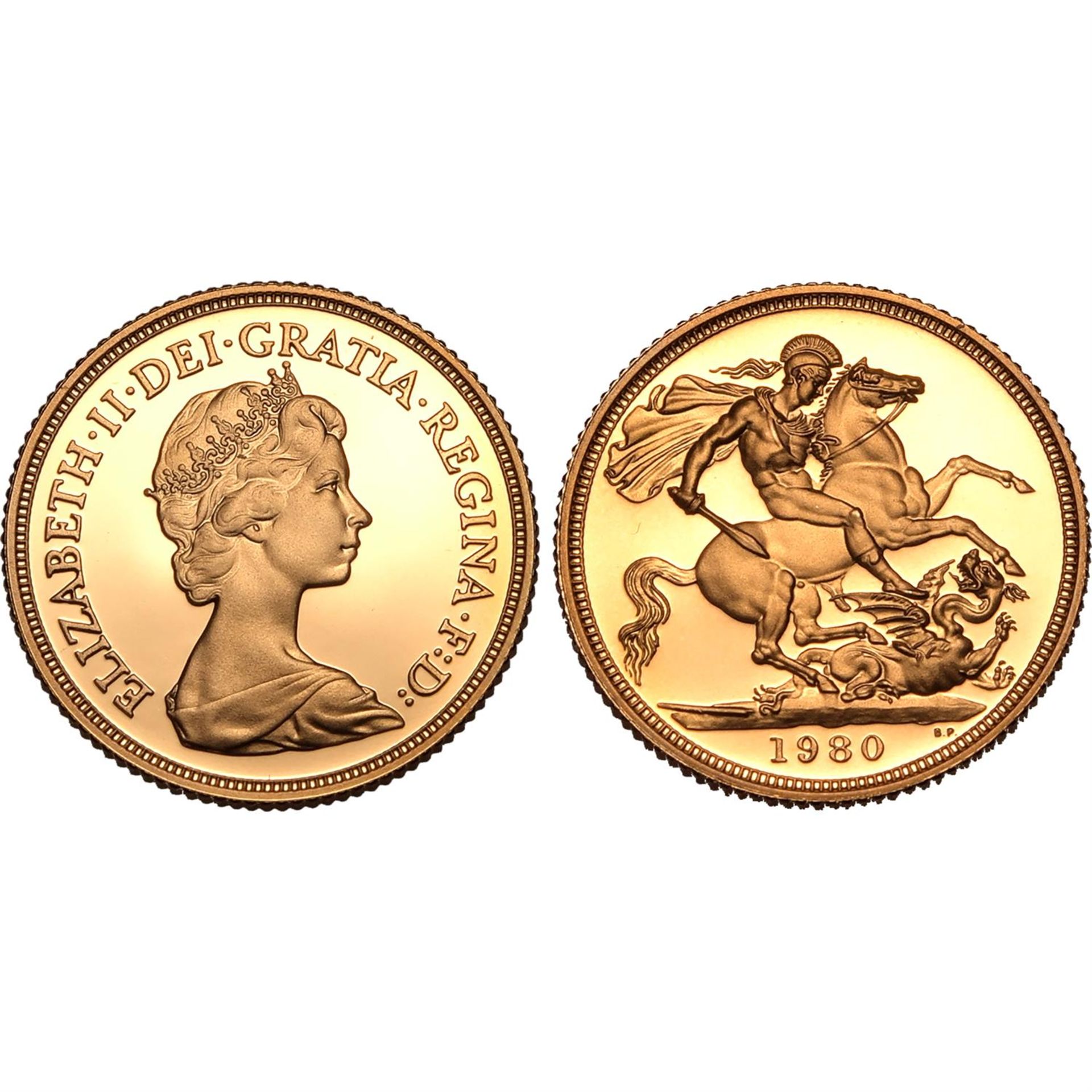 Great Britain. Elizabeth II AV Proof Sovereign.