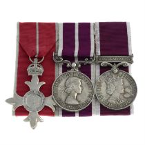 MBE (Military) & Long Service Medal Group. (3).