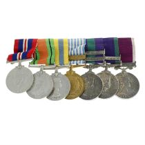 WWII & later medal group. (7).