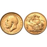 Australia. George V AV Sovereign.