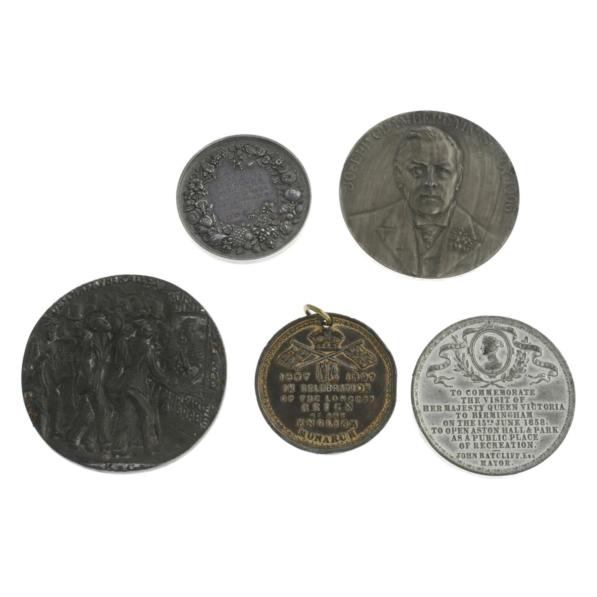 Aston Hall & Park Medal, along with 4 others. - Image 2 of 2
