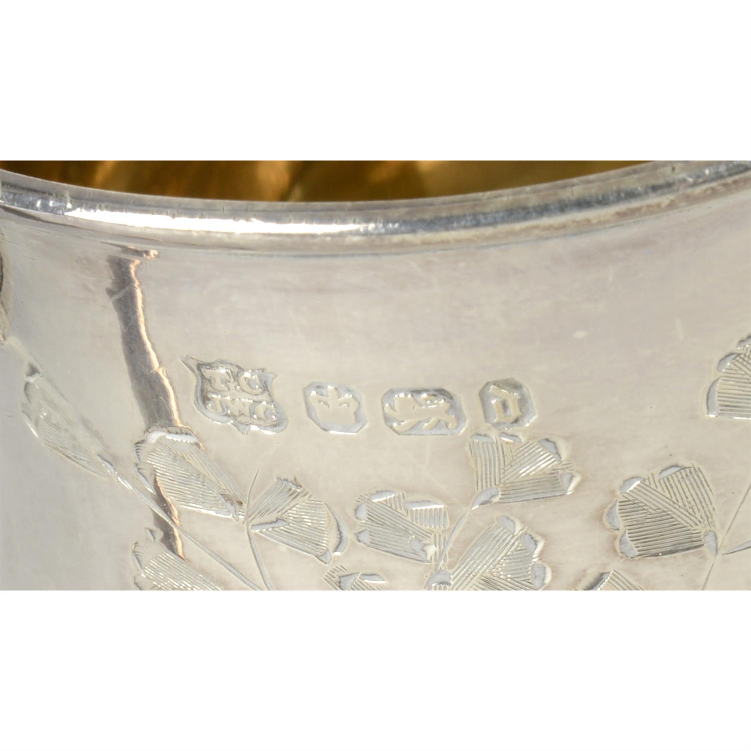 Late Victorian silver christening mug. - Image 3 of 3
