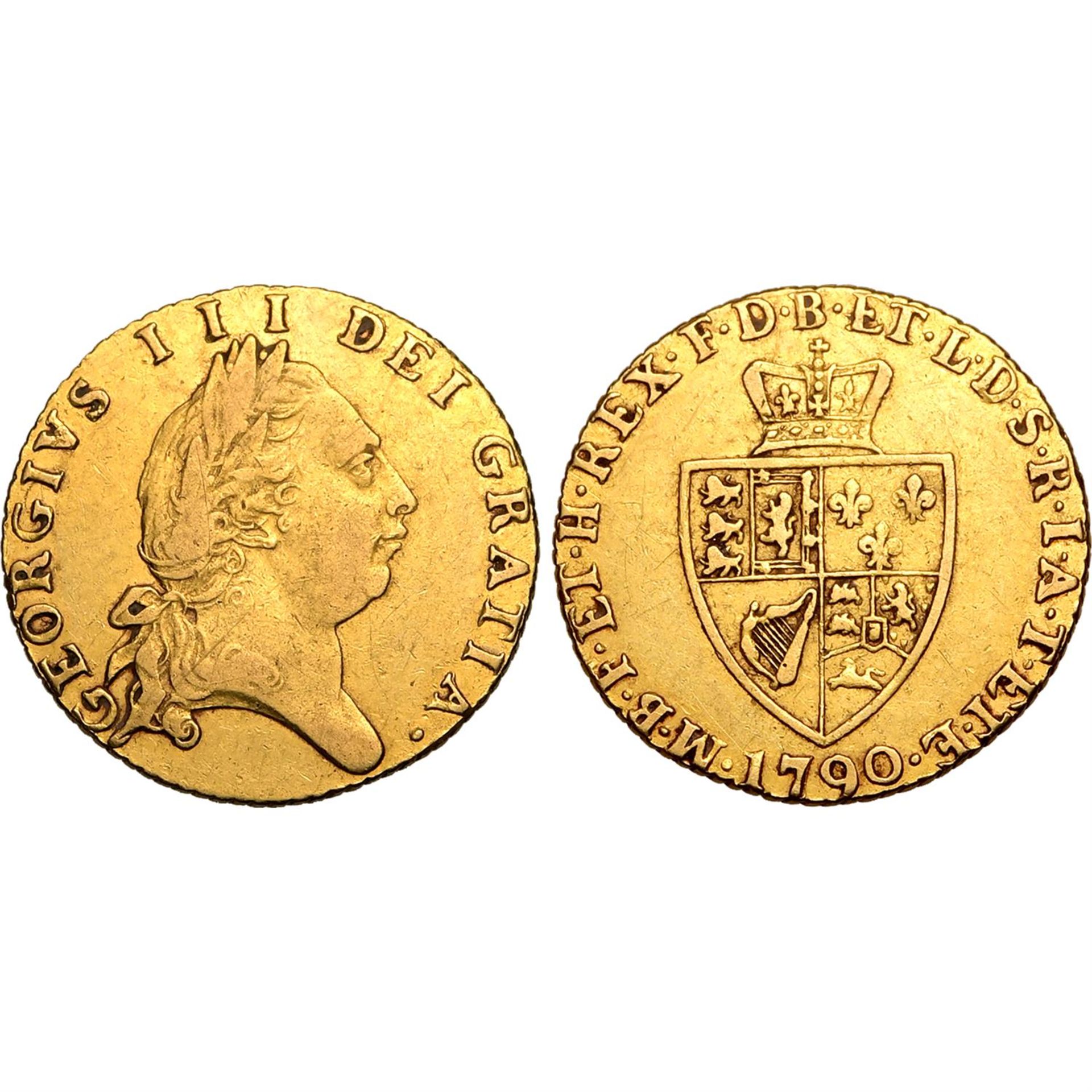 Great Britain. George III AV Half Guinea.