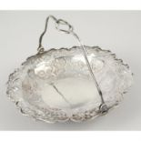 Chinese export silver basket.