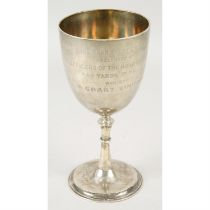 Chinese export silver goblet (a.f).