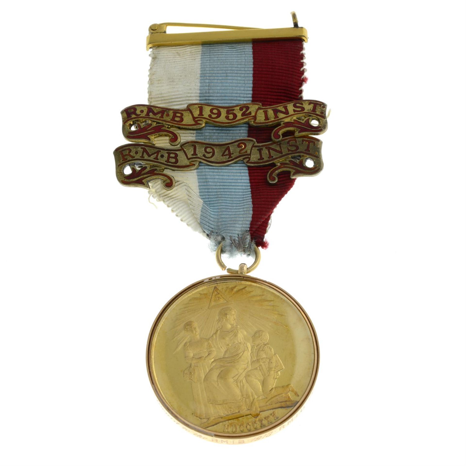 Masonic Charity & Benevolence Medal.