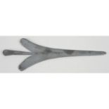 Shangaan arrowhead silver paperknife, by Patrick Mavros.