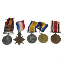 Boer War & Great War Medal group. (5).