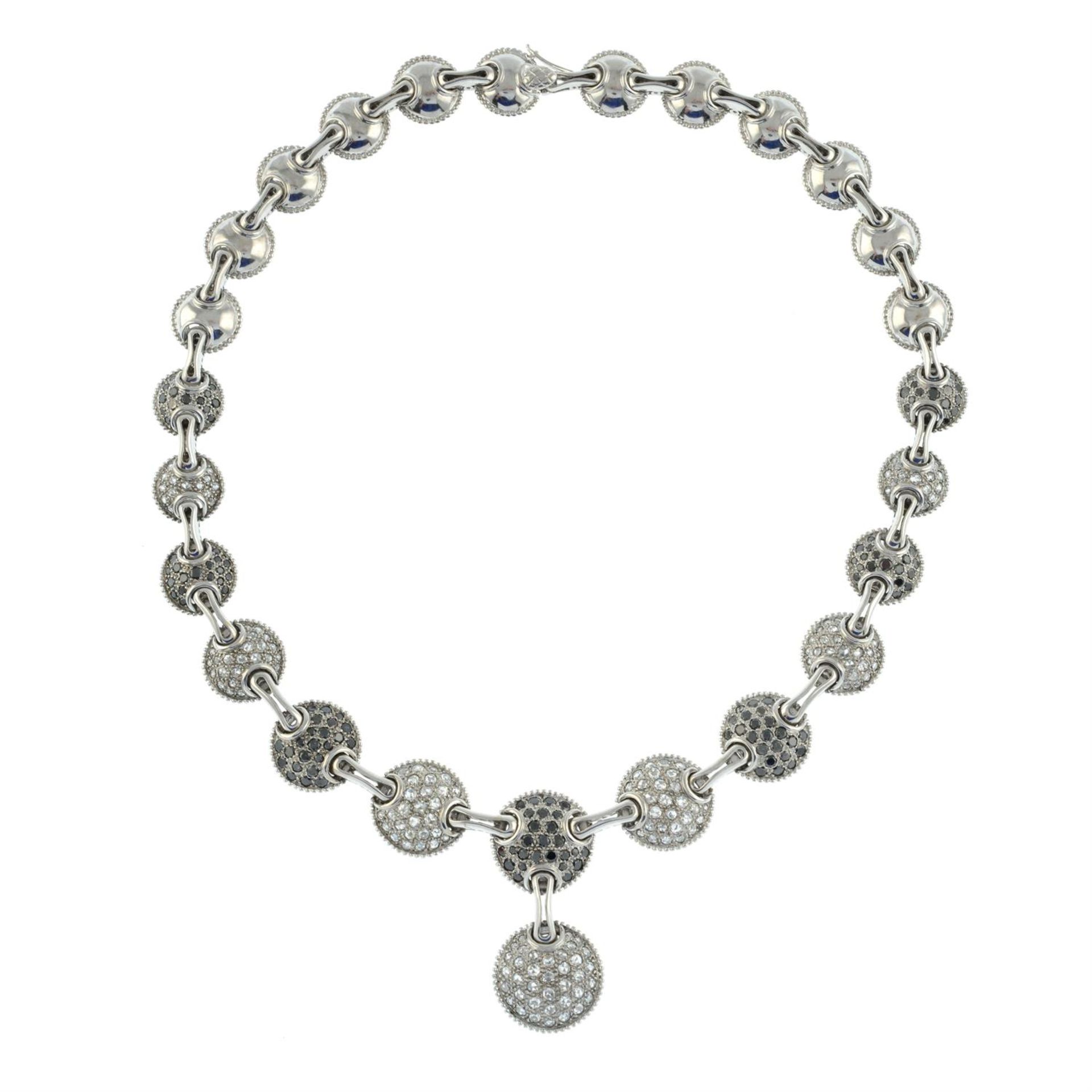 Diamond & gem necklace, by Mouawad - Image 2 of 4