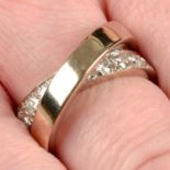 18ct gold diamond 'Nouvelle Vague' ring, Cartier