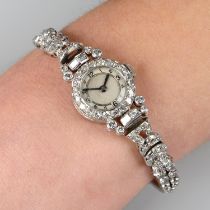 Diamond cocktail watch