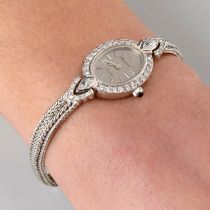 Diamond wrist watch, by Bergana