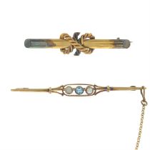 Two late 19th & early 20th C. brooches