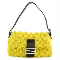 Fendi - Crochet Baguette bag.