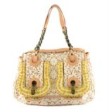 Fendi - lace and sequin B-bag.