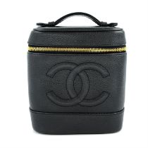 Chanel - Caviar Vanity Case.