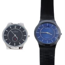 Skagen - a bracelet watch (34mm) together with a Skagen watch head.