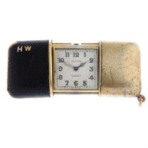 Movado - a Ermeto purse watch, 47x32mm.