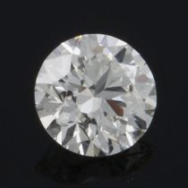 Brilliant-cut diamond, 0.58ct