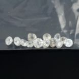 Assorted vari-cut diamonds, 1.52ct
