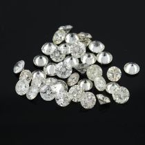 Assorted brilliant-cut diamonds, 7.94ct