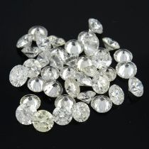 Assorted brilliant-cut diamonds, 8.05ct