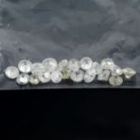 Assorted vari-cut diamonds, 1.88ct