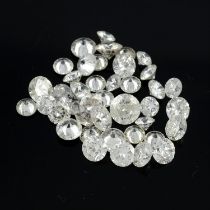 Assorted brilliant-cut diamonds, 8.20ct