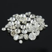 Assorted vari-cut diamonds, 7.91ct