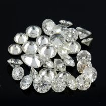 Assorted vari-cut diamonds, 7.97ct