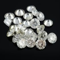 Assorted vari-cut diamonds, 8.02ct