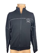 Paul & Shark Black Tracksuit Top - Size S - RRP £649.00